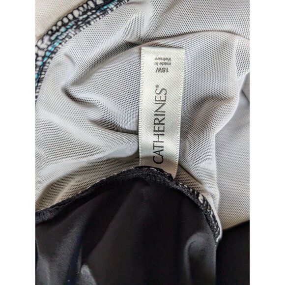 Susan Graver Womens White Flutter Sleeve Top Scoop Neck Relaxed Fit 1X Liquid Kn - Picture 3 of 6